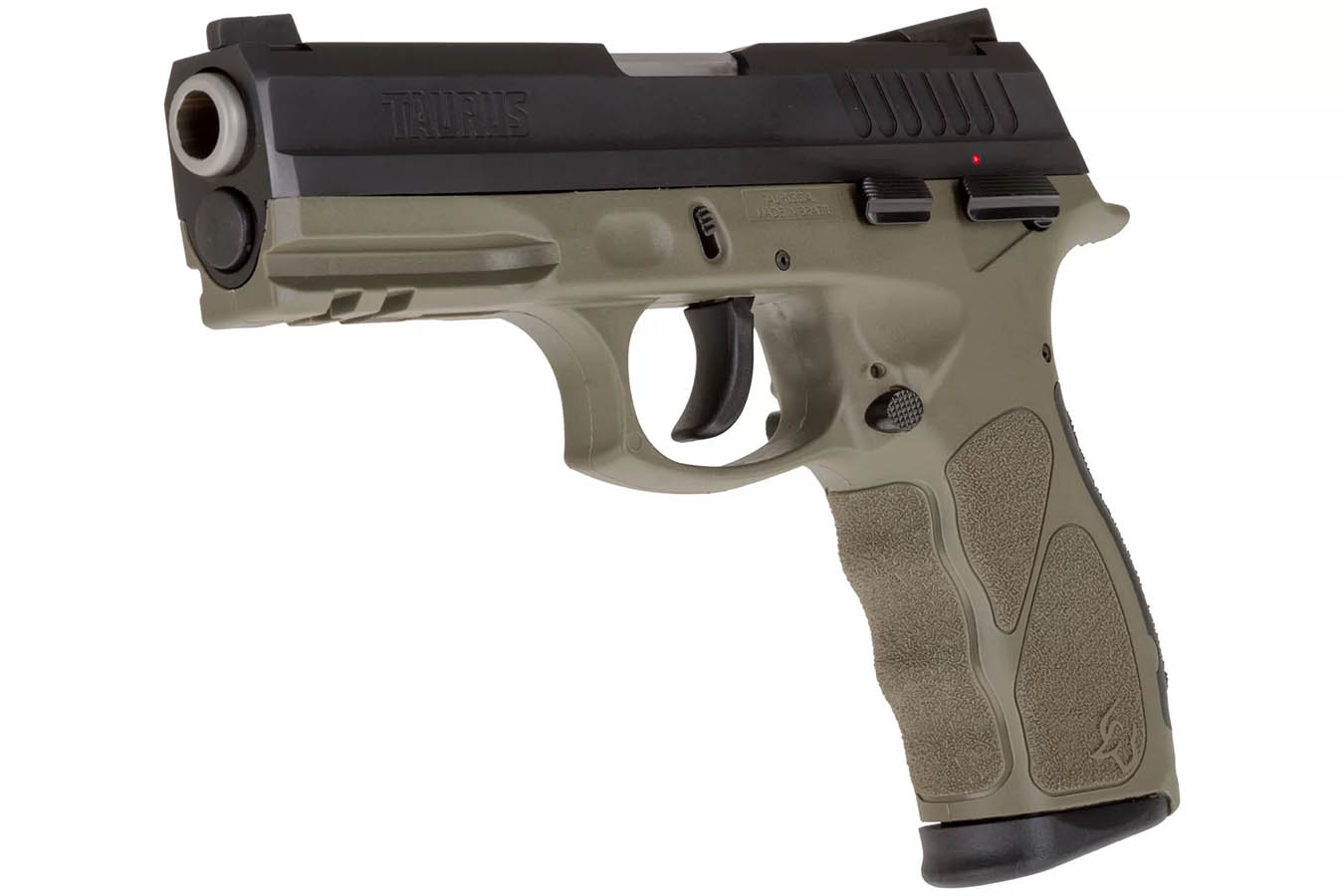 TAURUS TH 40 S&W DA/SA Pistol with OD Green Finish