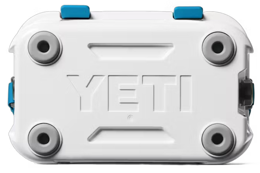 YETI COOLERS Roadie 15 20th Anniversary White and Blue