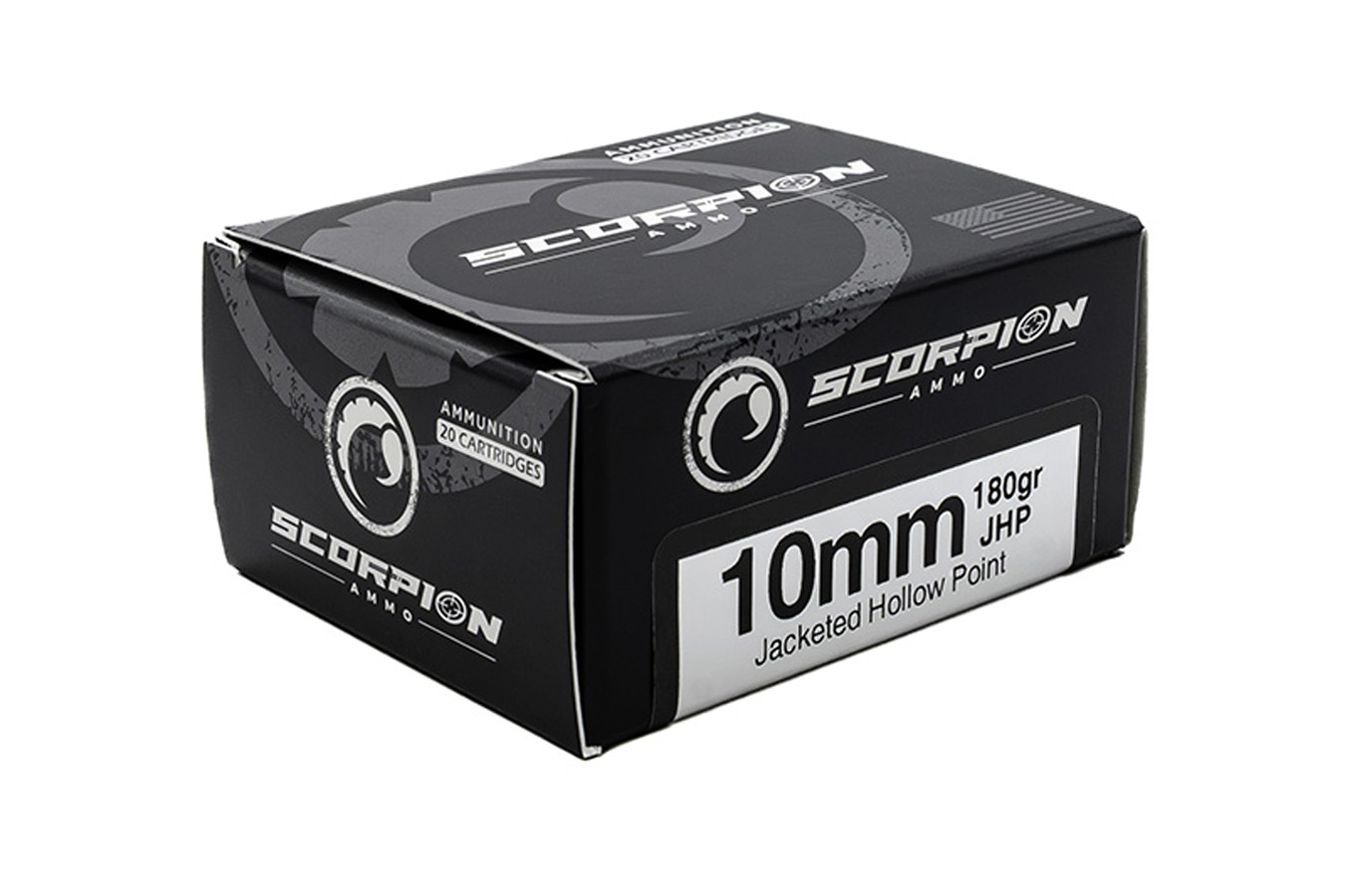 SCORPION 10mm 180 gr JHP Defense 20/Box