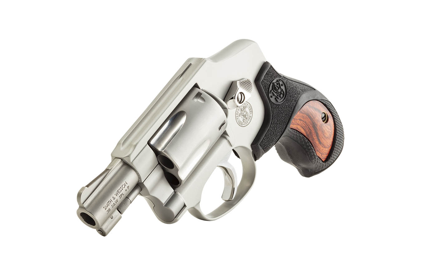 SMITH AND WESSON Model 642 .38 Special Performance Center J-Frame Revolver with Synthetic/Wood Grips