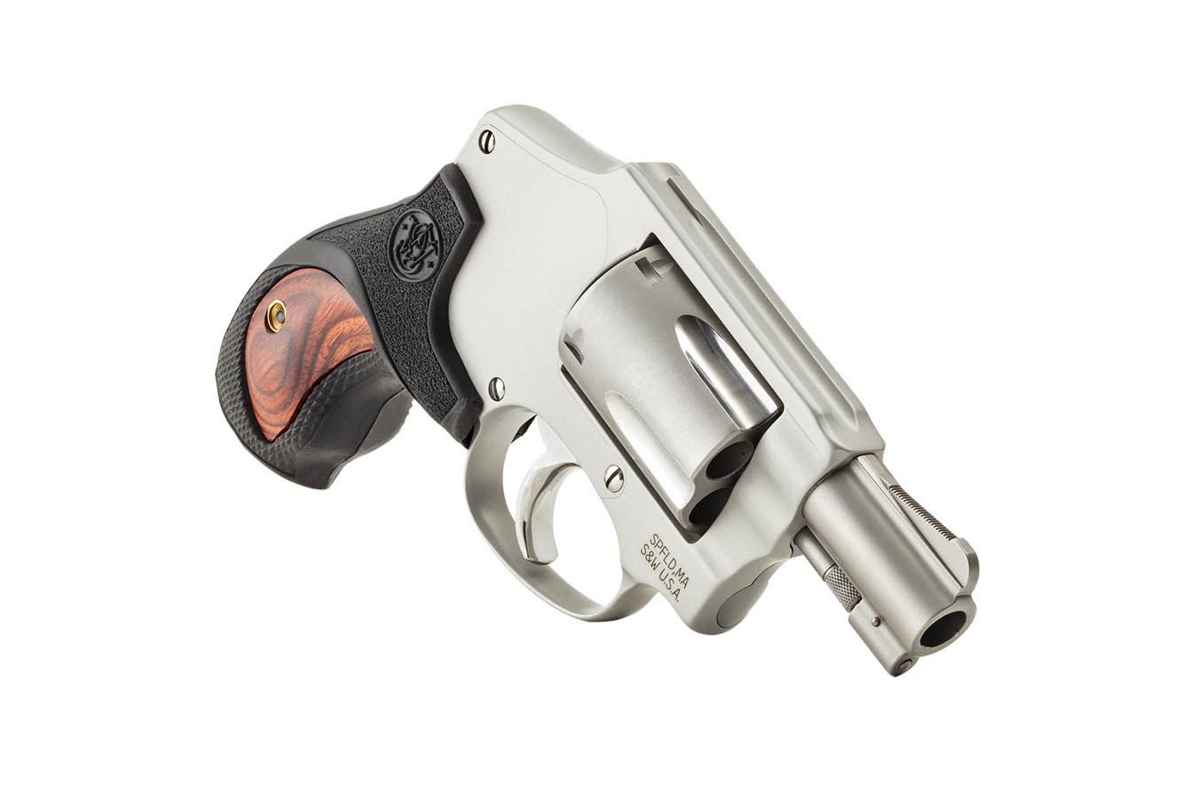 SMITH AND WESSON Model 642 .38 Special Performance Center J-Frame Revolver with Synthetic/Wood Grips