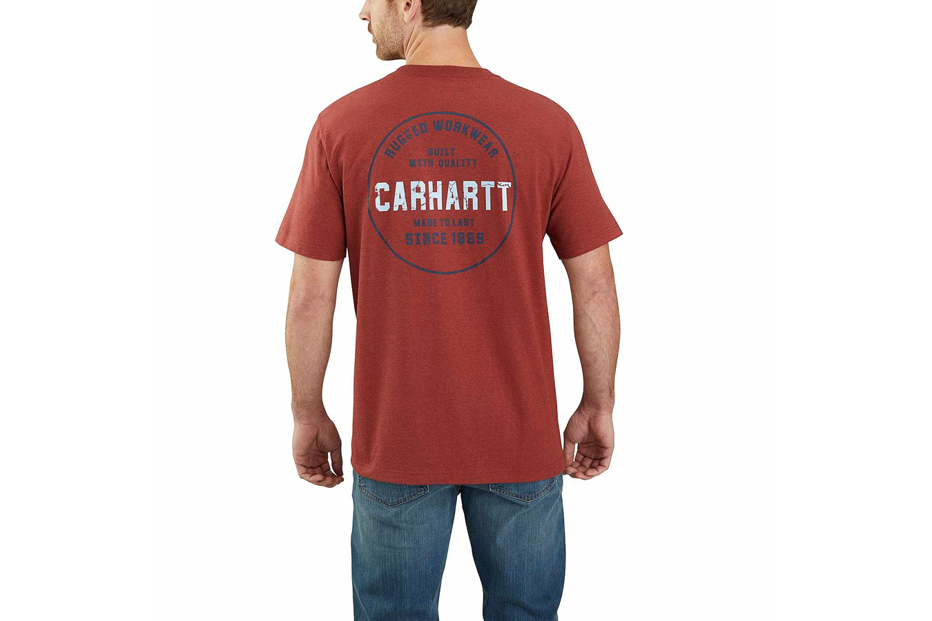 Carhartt Relaxed Fit Heavyweight Short-Sleeve Pocket Rugged Graphic T