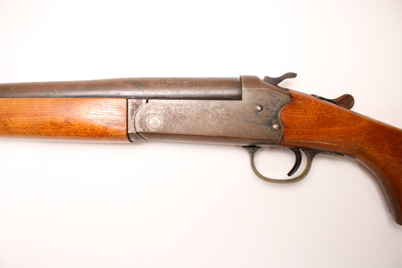 J. STEVENS 107B 12-Gauge Police Trade-in Single-Shot Shotgun