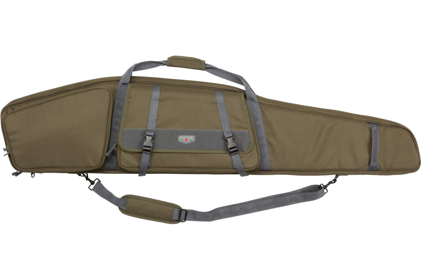 ALLEN COMPANY Tac Six Garrison Rifle Case OD Green 600D Polyester Foam Padding