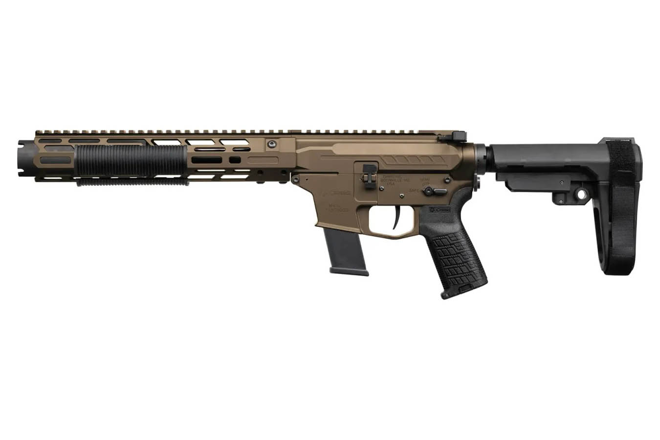 CMMG ZEROED BANSHEE Mk10 10mm AR Pistol with Midnight Bronze Cerakote Finish