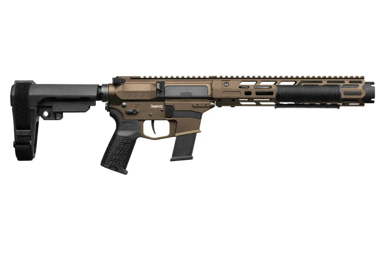 CMMG ZEROED BANSHEE Mk10 10mm AR Pistol with Midnight Bronze Cerakote Finish