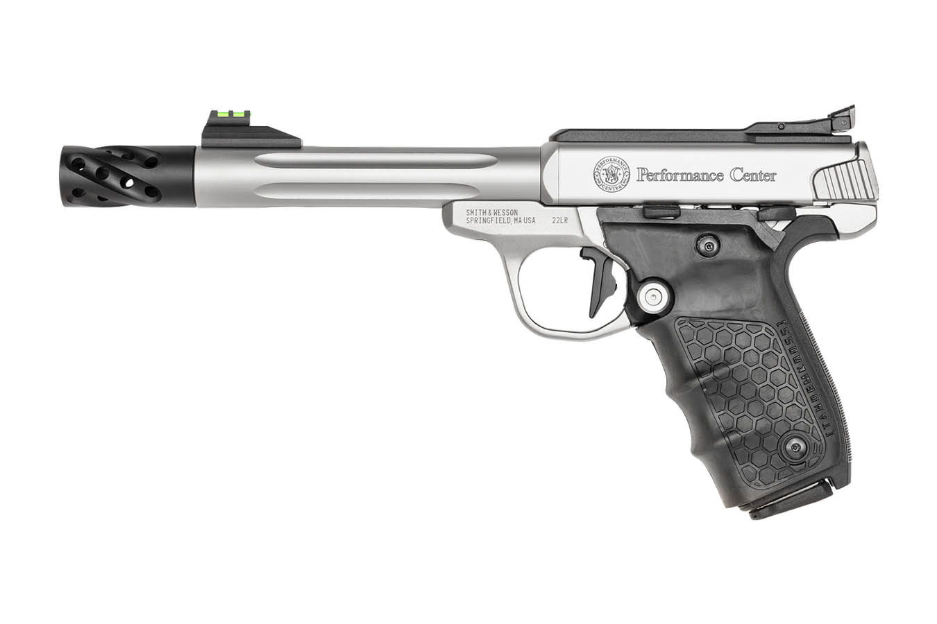 SMITH AND WESSON SW22 Victory 22LR Performance Center Target Model with Fiber Optic Sights