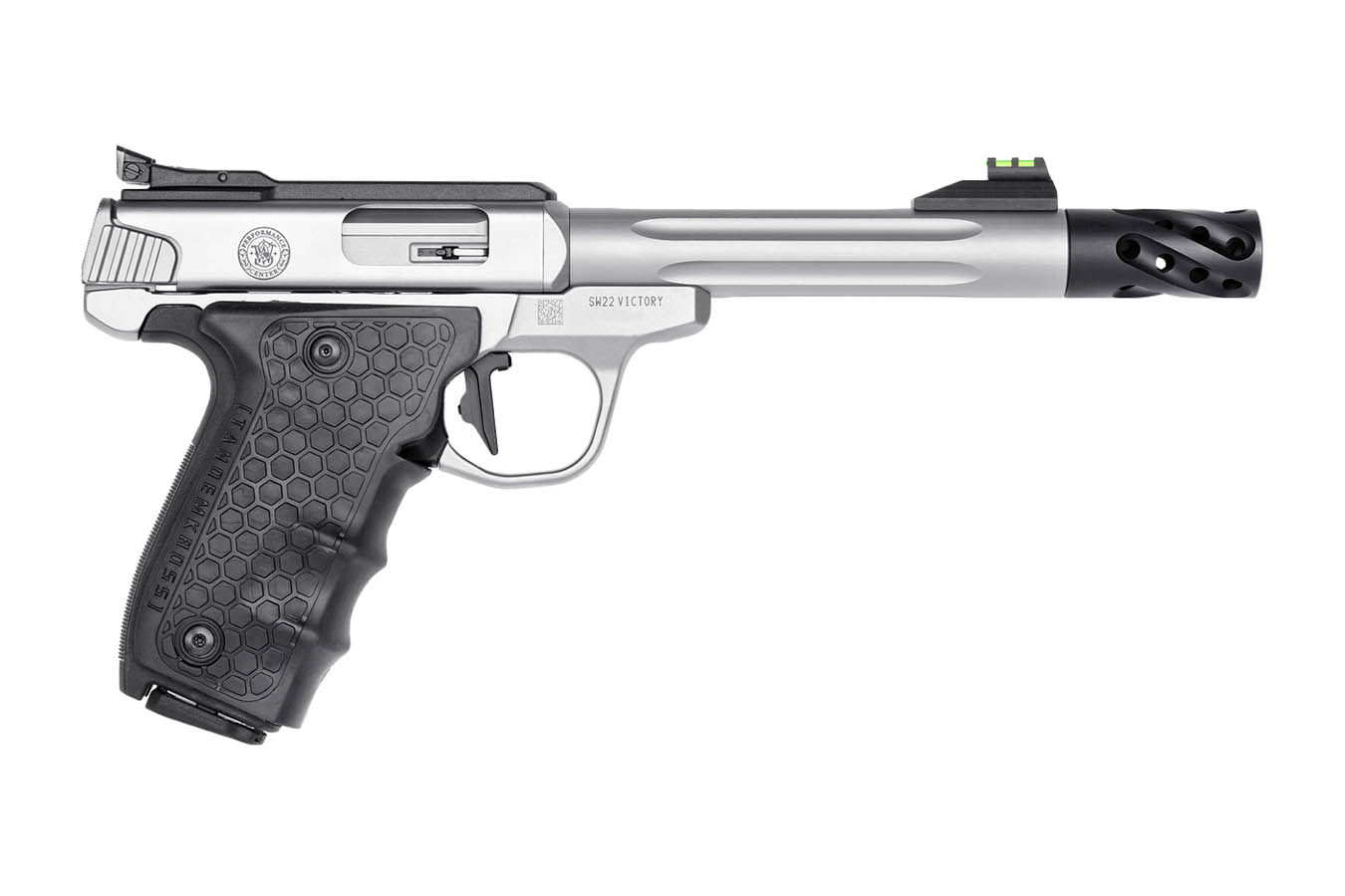 SMITH AND WESSON SW22 Victory 22LR Performance Center Target Model with Fiber Optic Sights