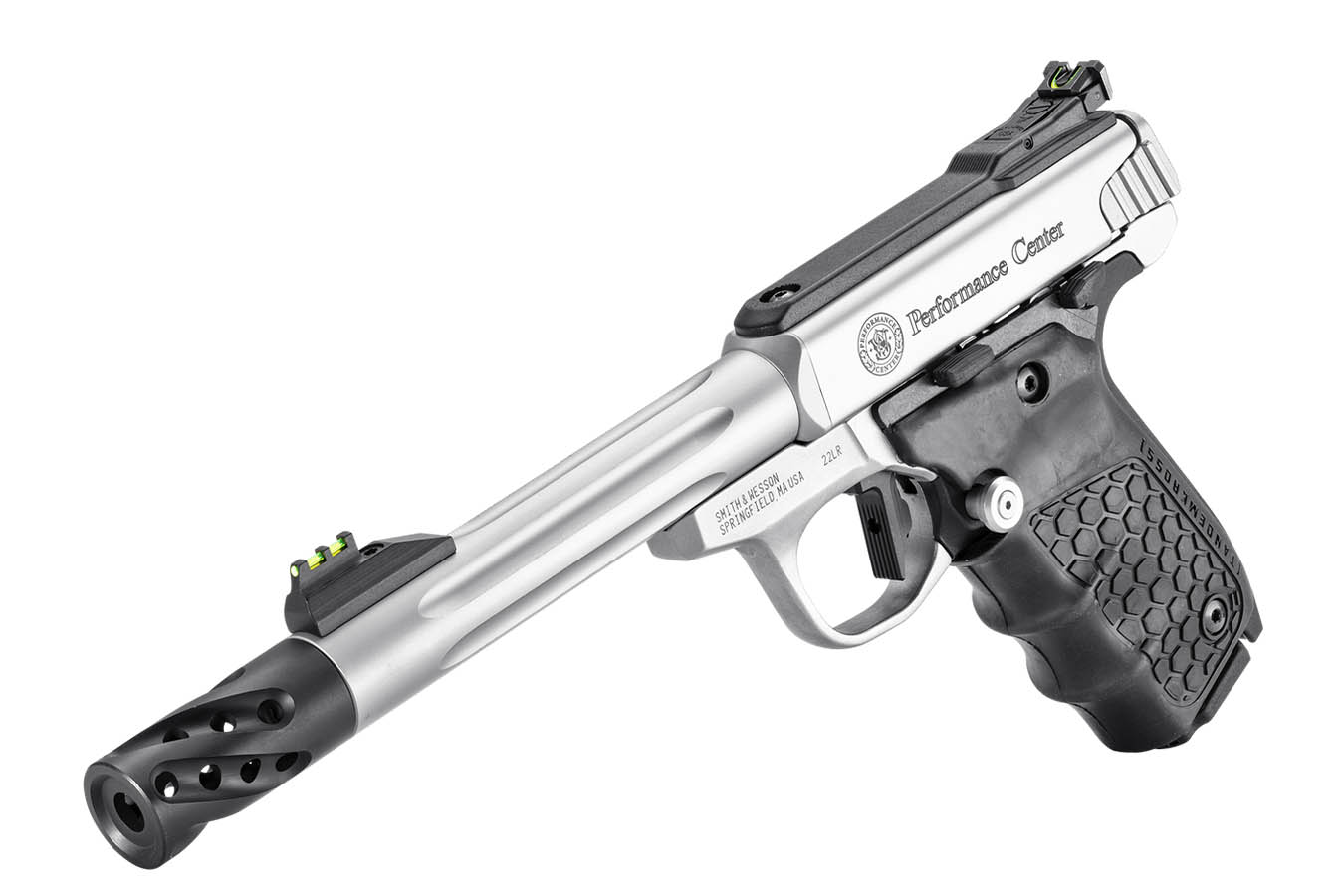 SMITH AND WESSON SW22 Victory 22LR Performance Center Target Model with Fiber Optic Sights