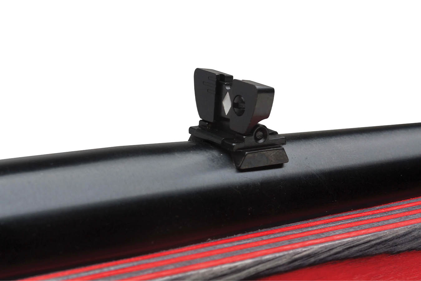 RUGER 10/22 22LR Semi-Auto Rifle with Black and Red Laminate Stock