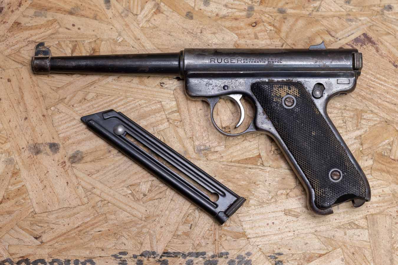 RUGER Mark I 22LR Police Trade-In Pistol