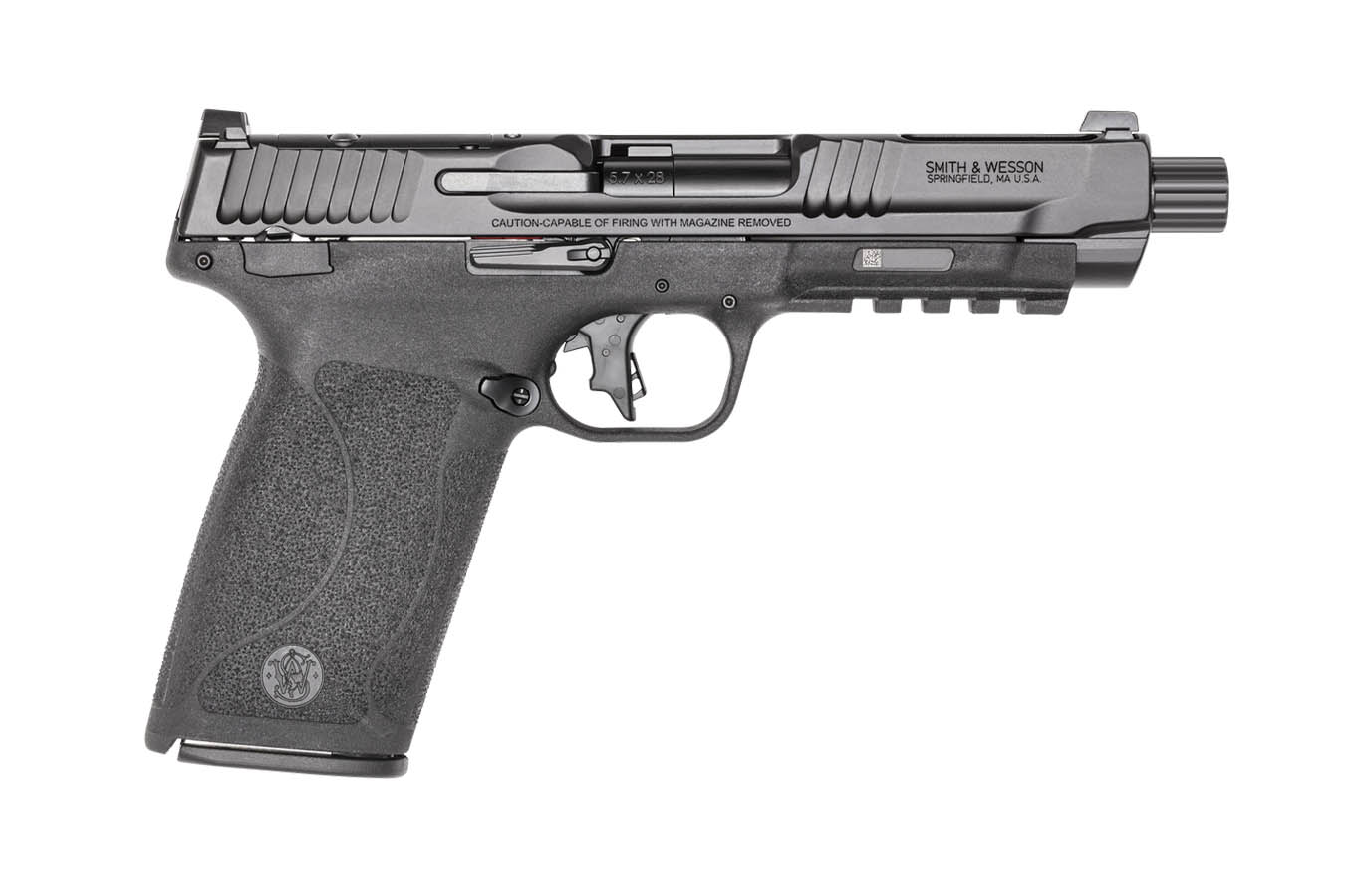 SMITH AND WESSON M&P5.7 5.7x28mm Optic Ready Pistol with Threaded Barrel