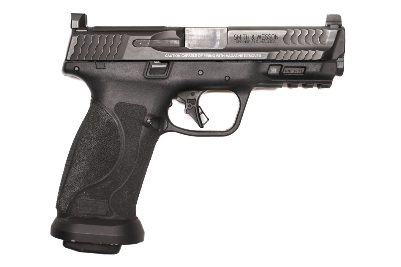 SMITH AND WESSON M&P9 M2.0 9mm Optic Ready Law Enforcement Use Sample Pistol with Aimpoint Acro Optic Cut