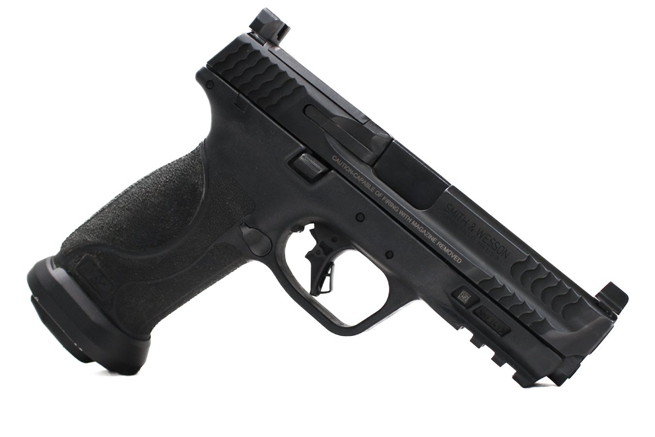 SMITH AND WESSON M&P9 M2.0 9mm Optic Ready Law Enforcement Use Sample Pistol with Aimpoint Acro Optic Cut