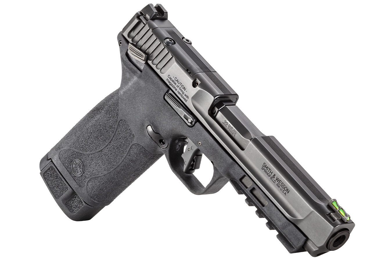 SMITH AND WESSON M&P22 22 Magnum Optic Ready Pistol with Armornite Finish