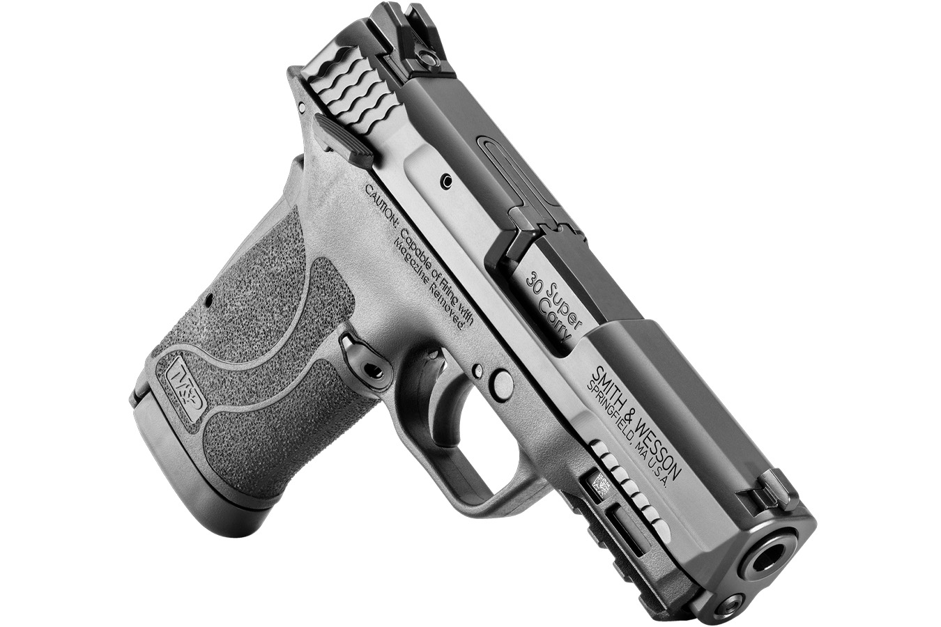 SMITH AND WESSON MP Shield EZ 30 Super Carry Pistol with Manual Thumb Safety