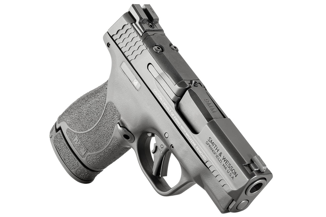 SMITH AND WESSON M&P9 Shield Plus 9mm Optic Ready Micro-Compact Pistol with Night Sights and Thumb Safety