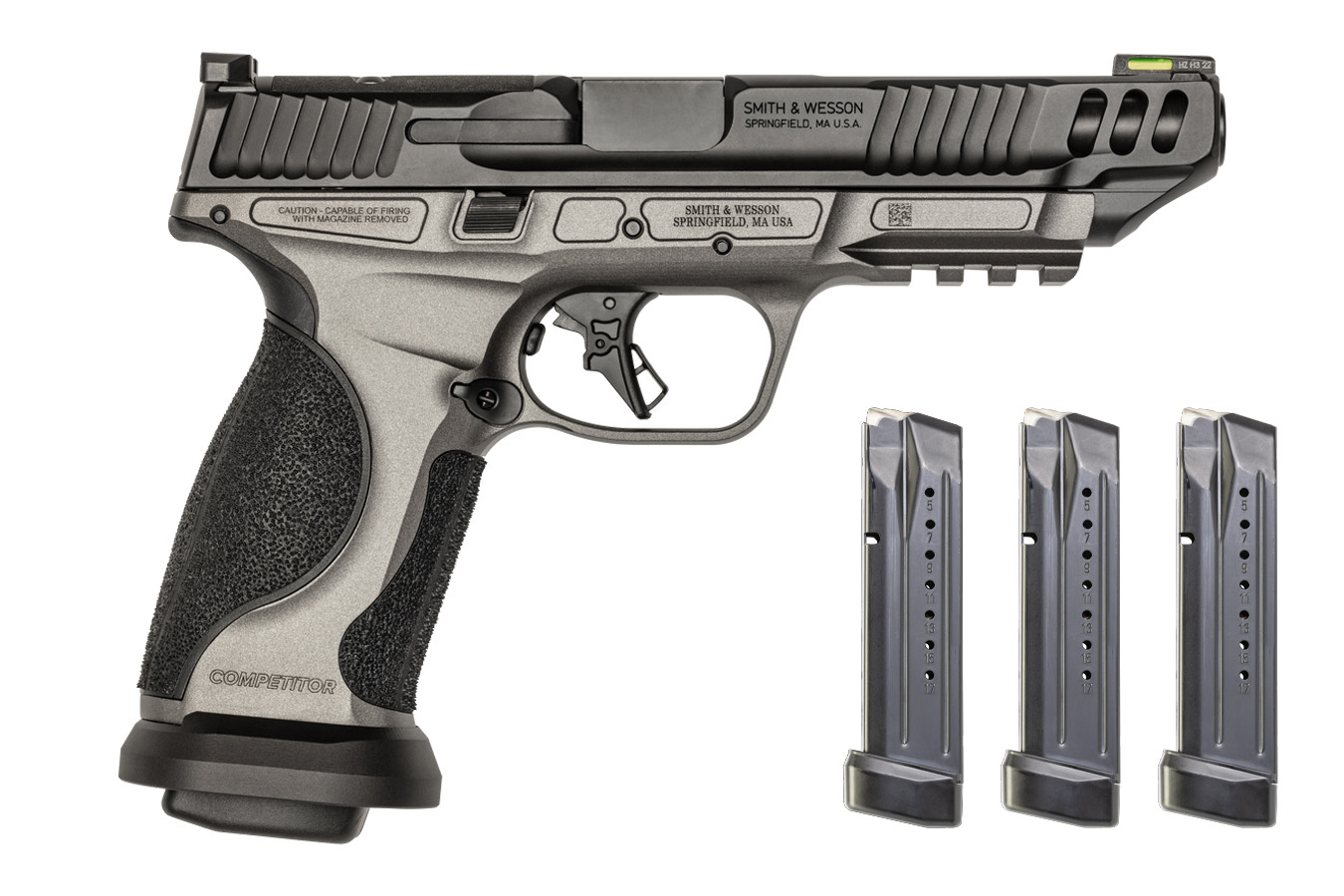 SMITH AND WESSON M&P9 M2.0 Metal Performance Center Competitor 9mm Optic Ready Striker-Fired Pistol