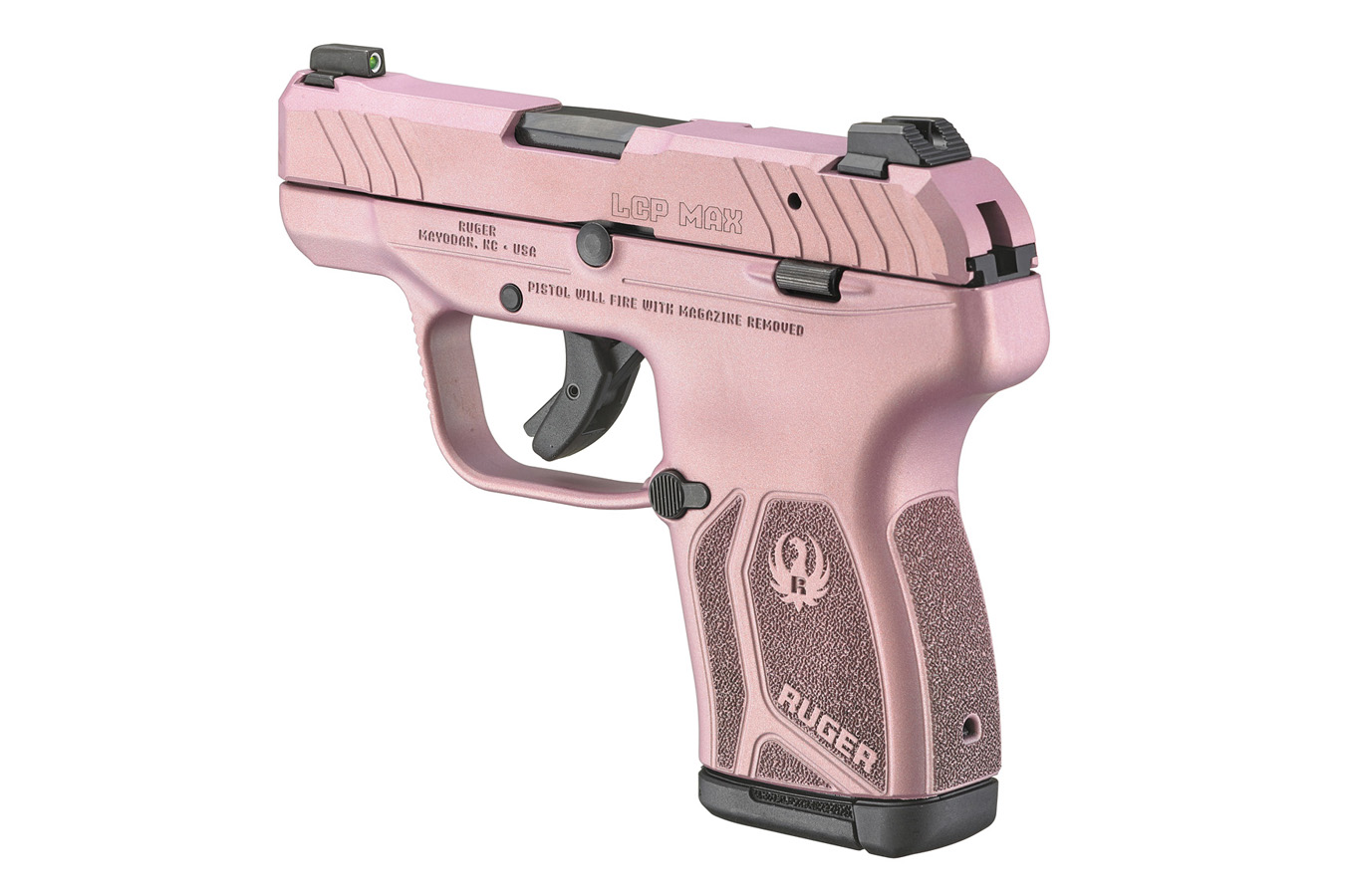 RUGER LCP Max 380 ACP Micro-Compact Pistol with Cerakote Rose Gold Finish