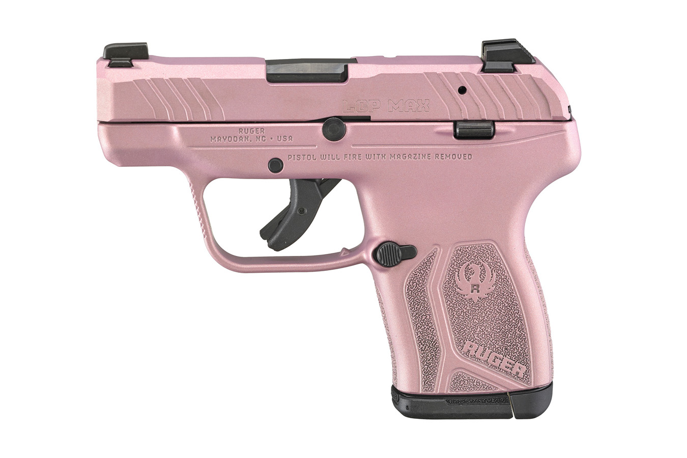 RUGER LCP Max 380 ACP Micro-Compact Pistol with Cerakote Rose Gold Finish