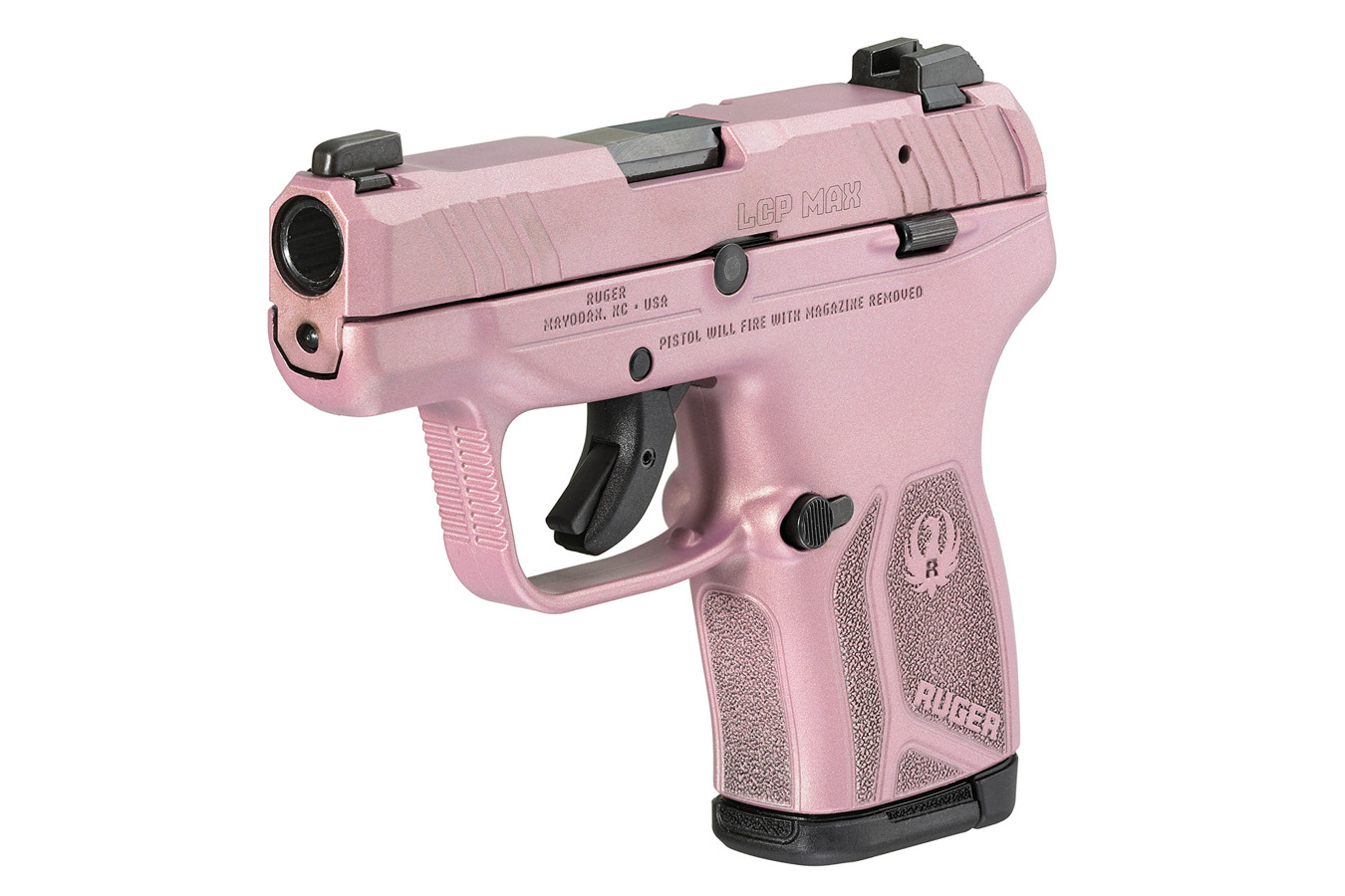 RUGER LCP Max 380 ACP Micro-Compact Pistol with Cerakote Rose Gold Finish