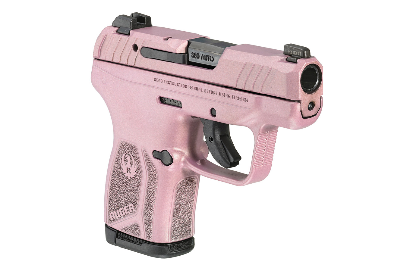 RUGER LCP Max 380 ACP Micro-Compact Pistol with Cerakote Rose Gold Finish