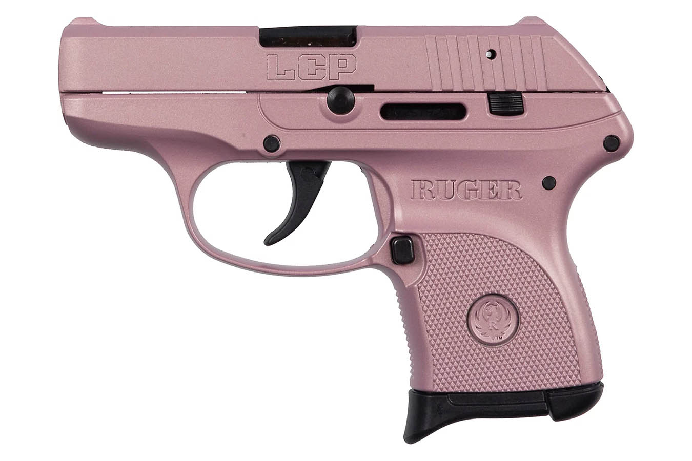 RUGER LCP 380 ACP Semi-Auto Pistol with Rose Gold Cerakote Finish