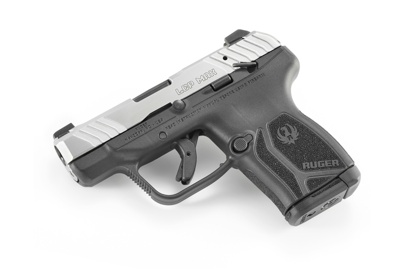 RUGER LCP MAX 380 ACP Pistol with Manual Thumb Safety