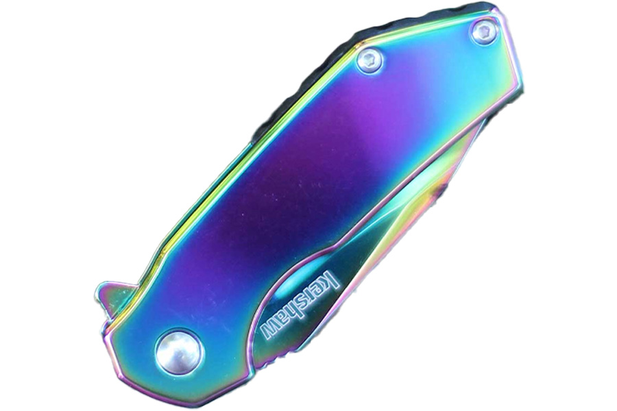 KERSHAW KNIVES Valve Rainbow Stainless Steel Knife