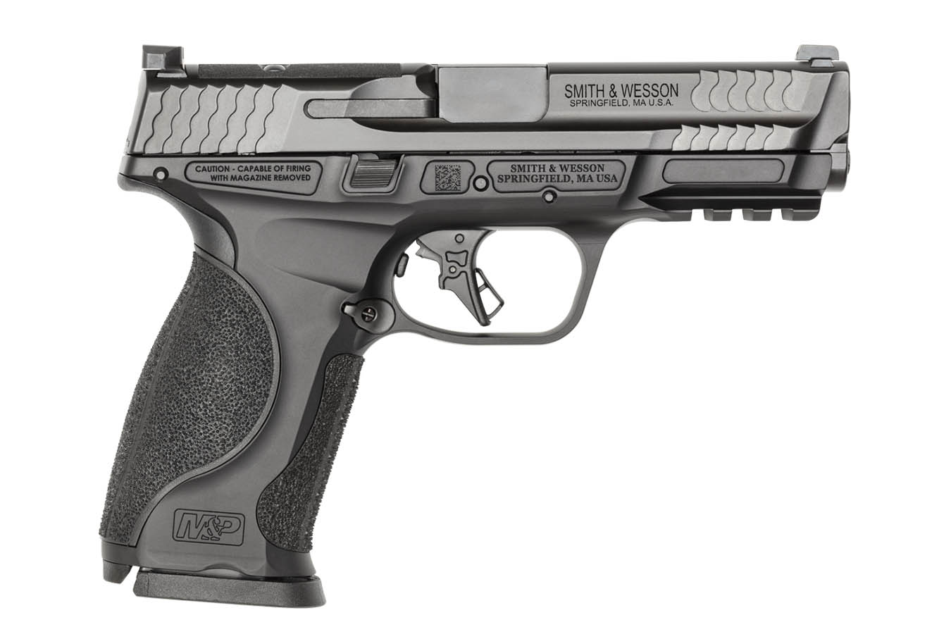 SMITH AND WESSON M&P9 M2.0 Metal 9mm Optic Ready Pistol with 4.25 Inch Barrel and Night Sights