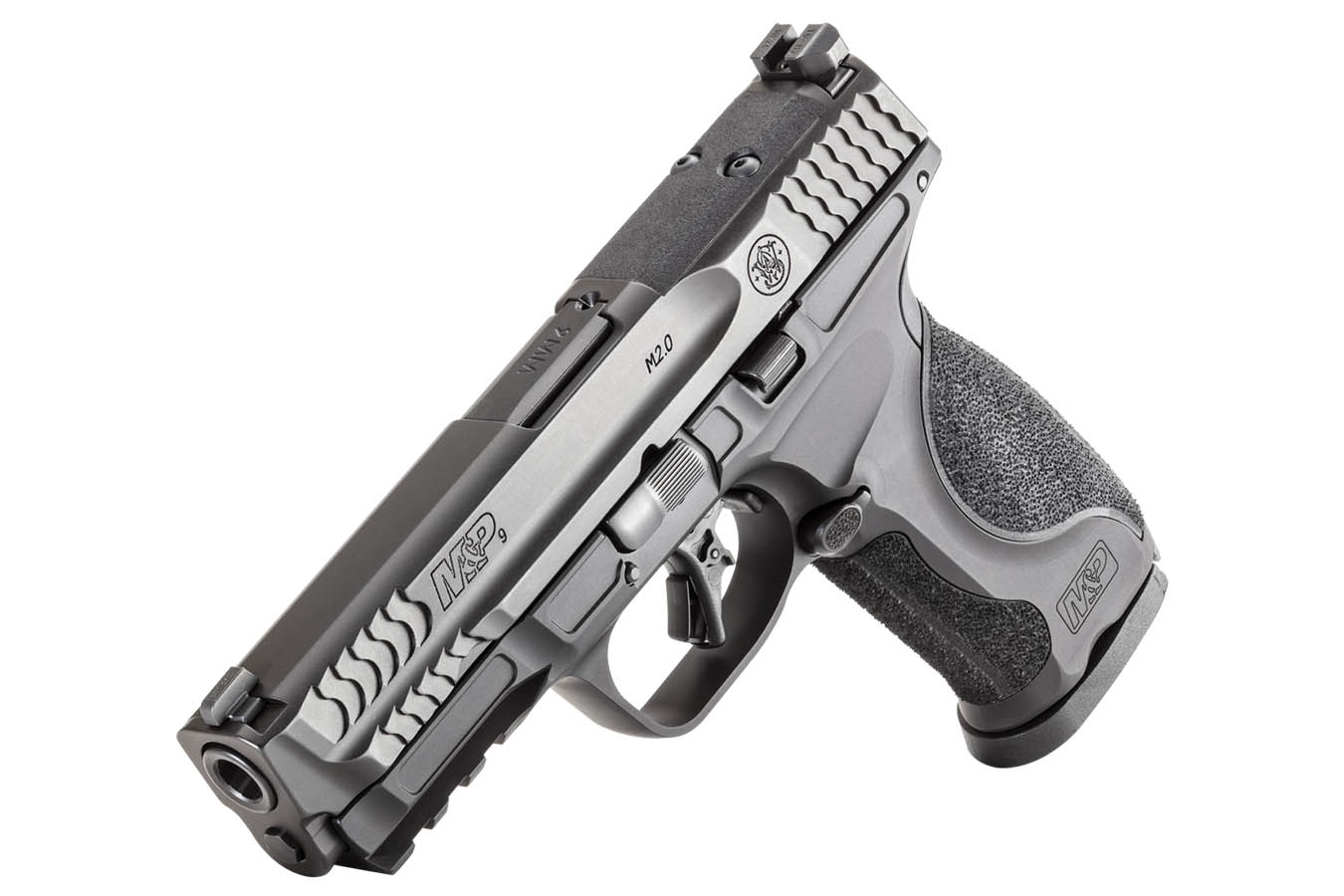 SMITH AND WESSON M&P9 M2.0 Metal 9mm Optic Ready Pistol with 4.25 Inch Barrel and Night Sights