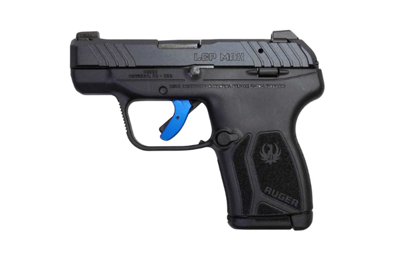 RUGER LCP MAX 380 ACP Semi-Auto Pistol with Blue Trigger