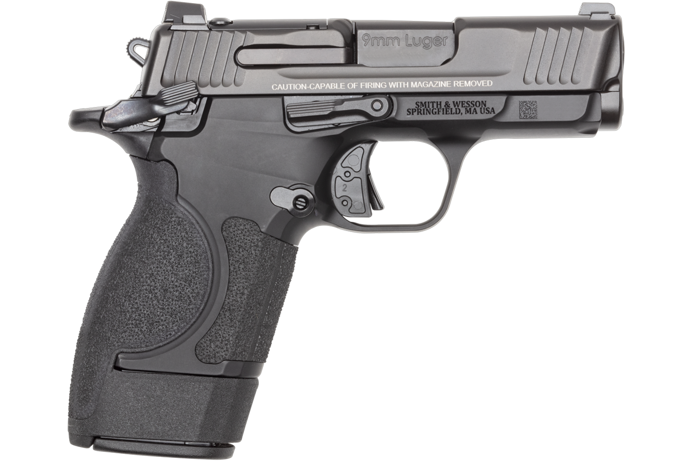 SMITH AND WESSON CSX E-Series 9mm Micro-Compact Pistol Optic Ready with Modular Grip Adapter