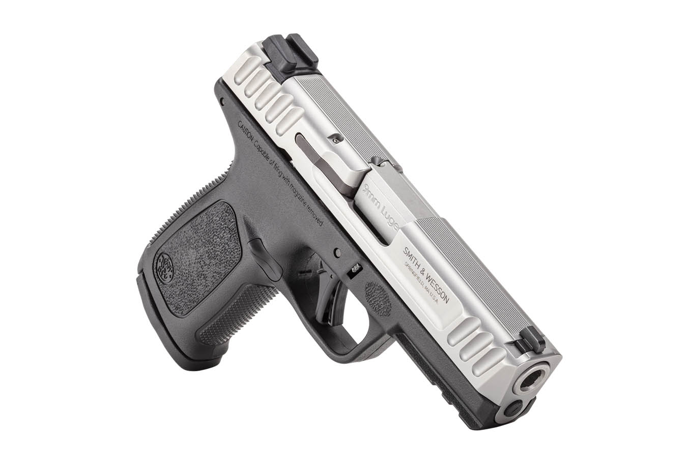 SMITH AND WESSON SD9 2.0 9mm Pistol with Two-Tone Finish and Accessory Rail