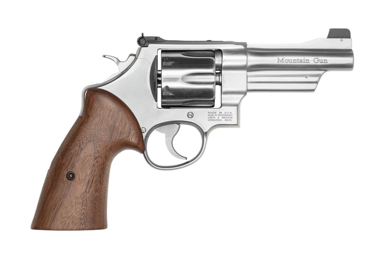 SMITH AND WESSON 610 Mountain Gun 10mm DA/SA Revolver with Walnut Bear Hug Grips