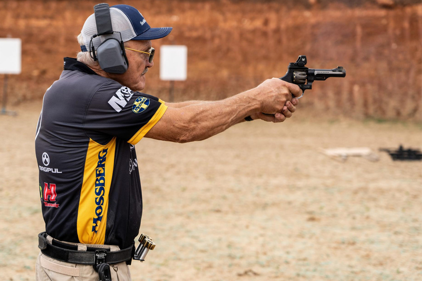 SMITH AND WESSON PC 327 WR Jerry Miculek World Record 9mm Revolver w/ Vortex Red Dot