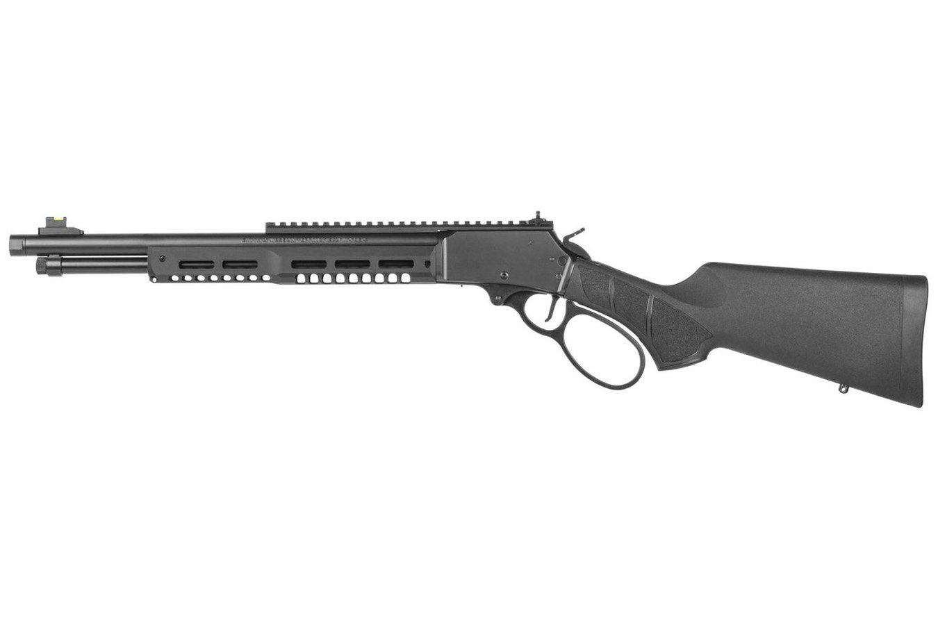 SMITH AND WESSON Model 1854 Stealth Hunter 44 Magnum Lever-Action Rifle with Threaded Barrel and Picatinny Rail