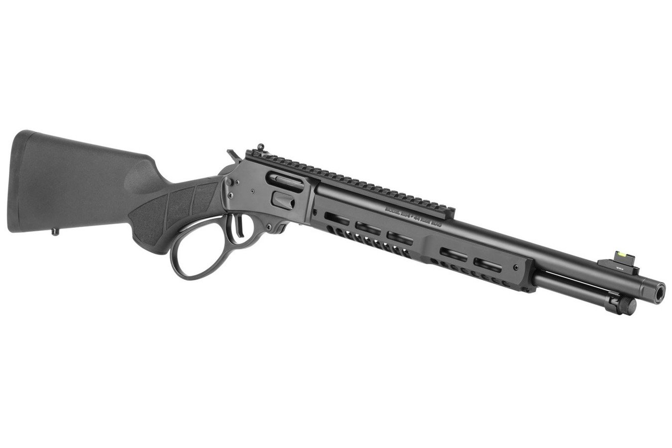 SMITH AND WESSON Model 1854 Stealth Hunter 44 Magnum Lever-Action Rifle with Threaded Barrel and Picatinny Rail