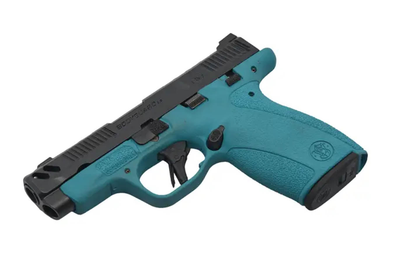 SMITH AND WESSON Bodyguard 2.0 Carry Comp 380 ACP Pistol with Blue Aztec Cerakote Finish
