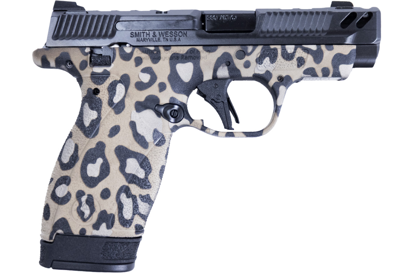 SMITH AND WESSON Bodyguard 2.0 Carry Comp 380 ACP Semi-Auto Pistol with Leopard Finish
