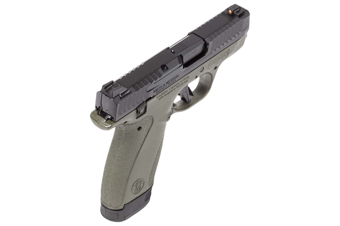 SMITH AND WESSON Bodyguard 2.0 380 ACP Semi-Auto Pistol with OD Green Frame