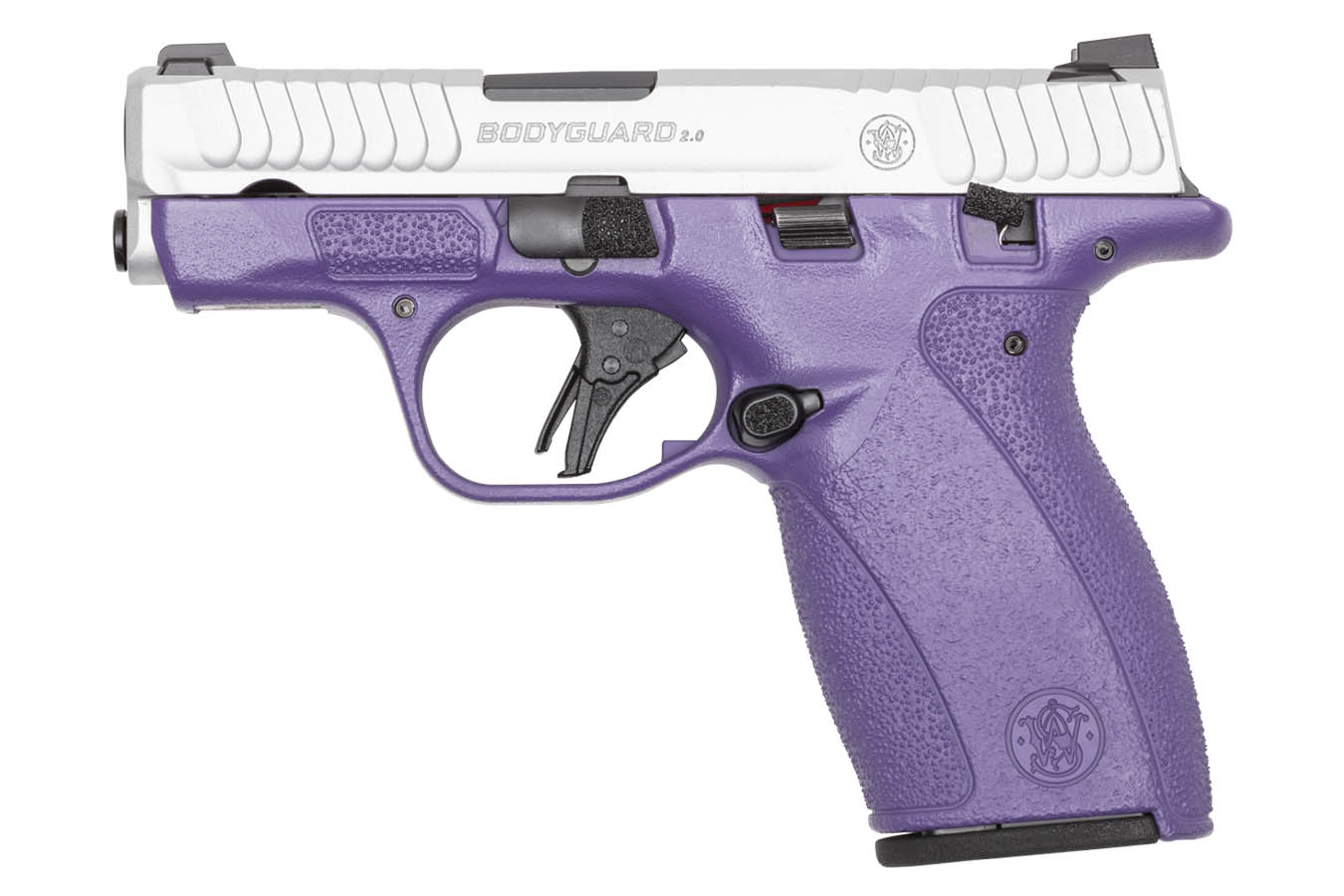 SMITH AND WESSON Bodyguard 2.0 380 ACP Micro Pistol with Aluminum Slide and Purple Frame