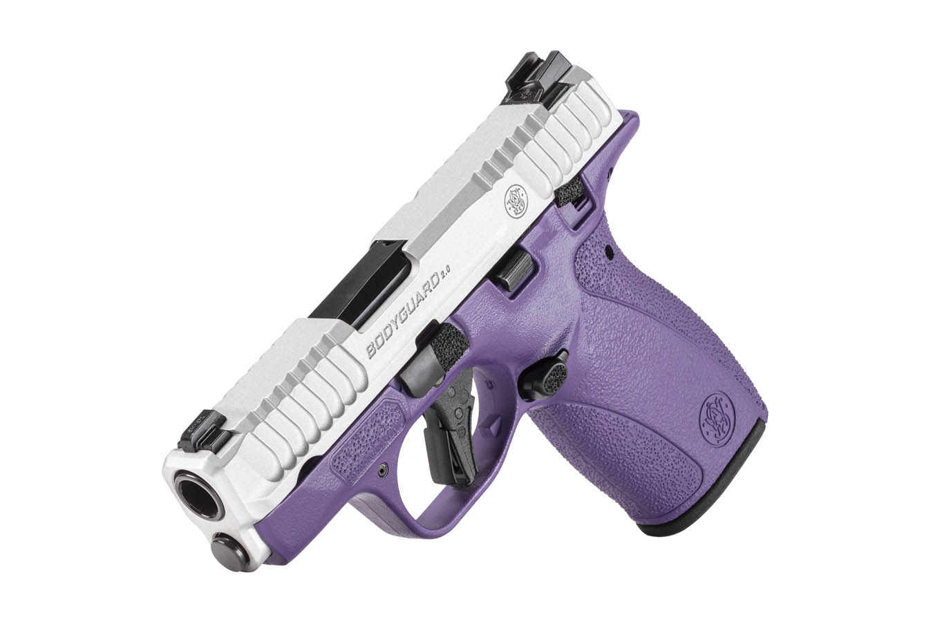 SMITH AND WESSON Bodyguard 2.0 380 ACP Micro Pistol with Aluminum Slide and Purple Frame