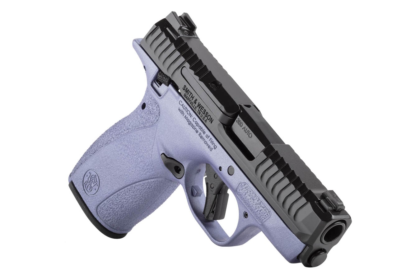 SMITH AND WESSON Bodyguard 2.0 380 ACP Semi-Auto Pistol with Orchid Purple Grip Frame