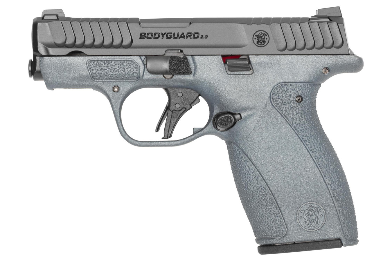 SMITH AND WESSON Bodyguard 2.0 380 ACP Micro Compact Pistol with Blue Titanium Finish (No Thumb Safety)