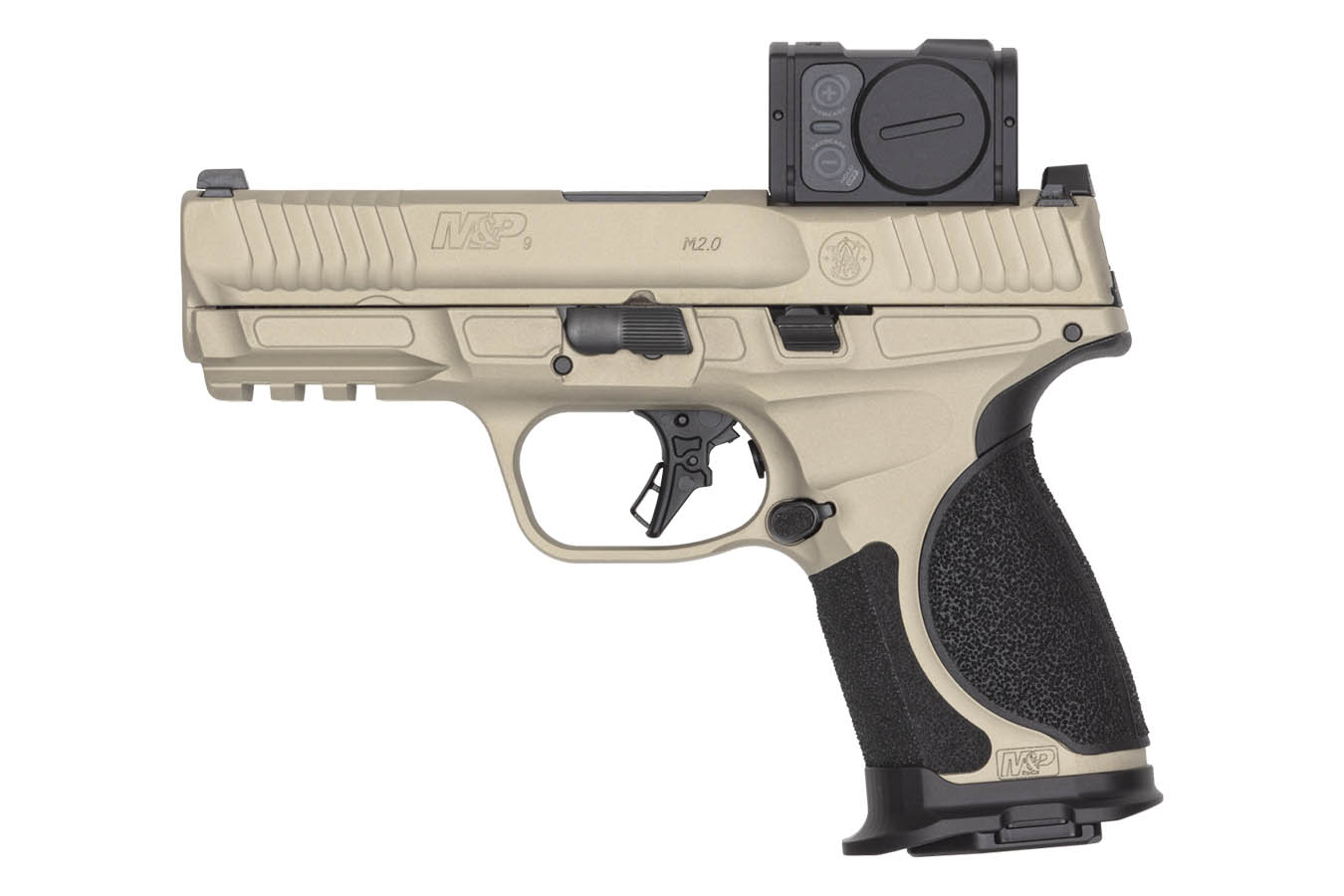 SMITH AND WESSON M&P9 M2.0 Metal Compact 9mm Spec Series VI Pistol with Aimpoint ACRO, Knife Coin and Patch