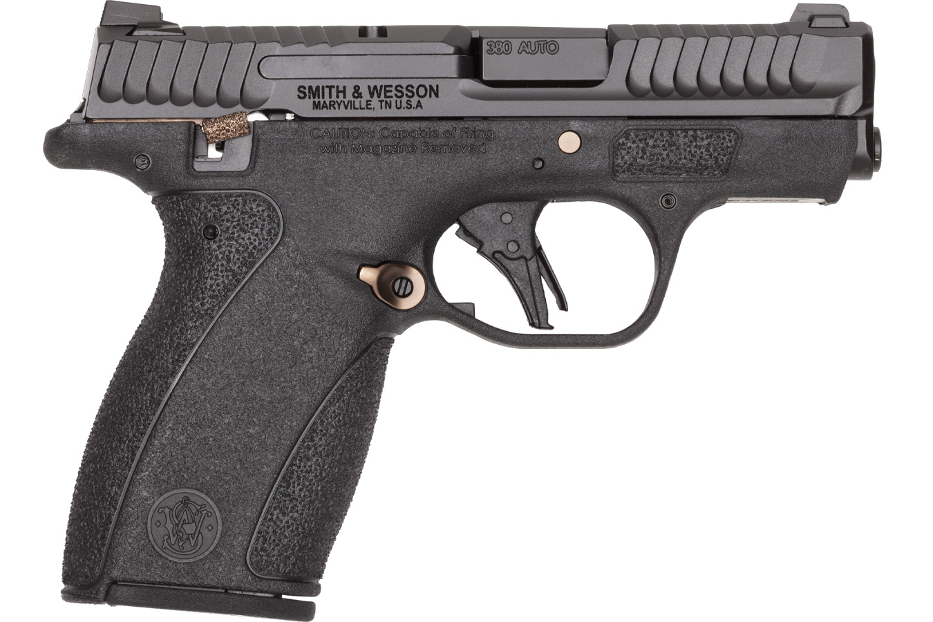 SMITH AND WESSON Bodyguard 2.0 380 ACP Micro Compact Pistol with Rose Gold PVD Accents and Manual