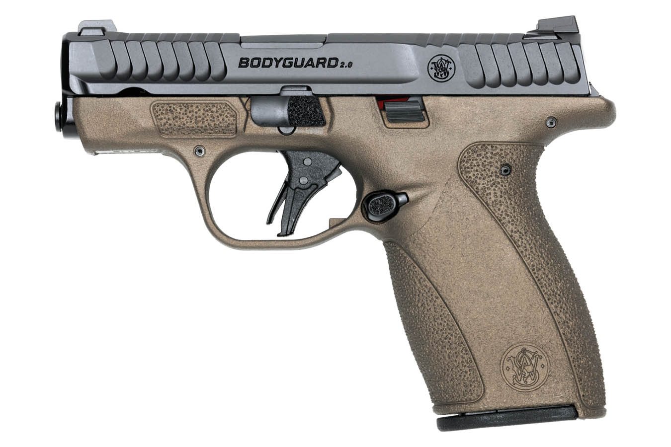 SMITH AND WESSON MP Bodyguard 2.0 380 ACP Semi-Auto Pistol with Midnight Bronze Cerakote Finish