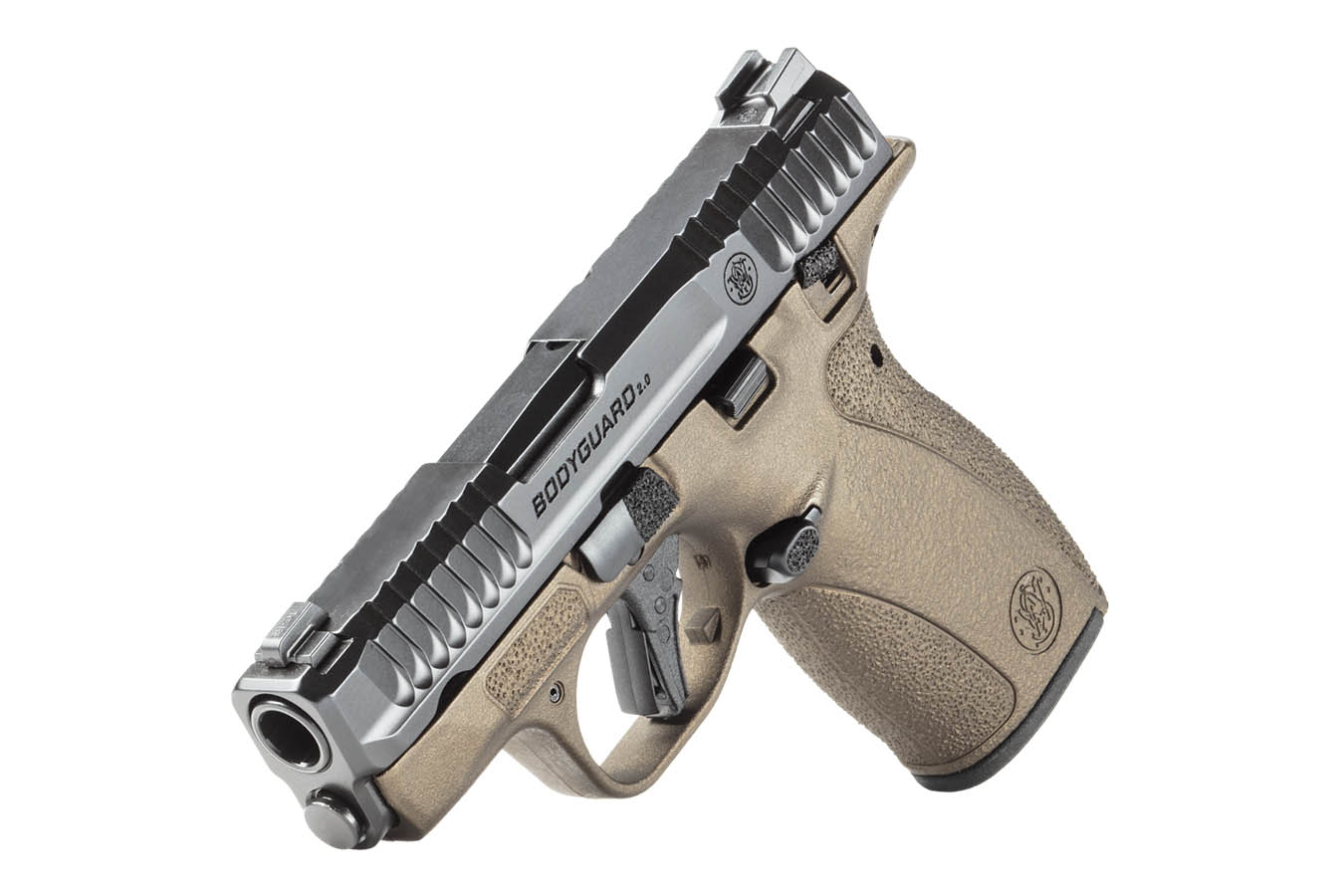 SMITH AND WESSON Bodyguard 2.0 380 ACP Pistol with Thumb Safety and Midnight Bronze Frame