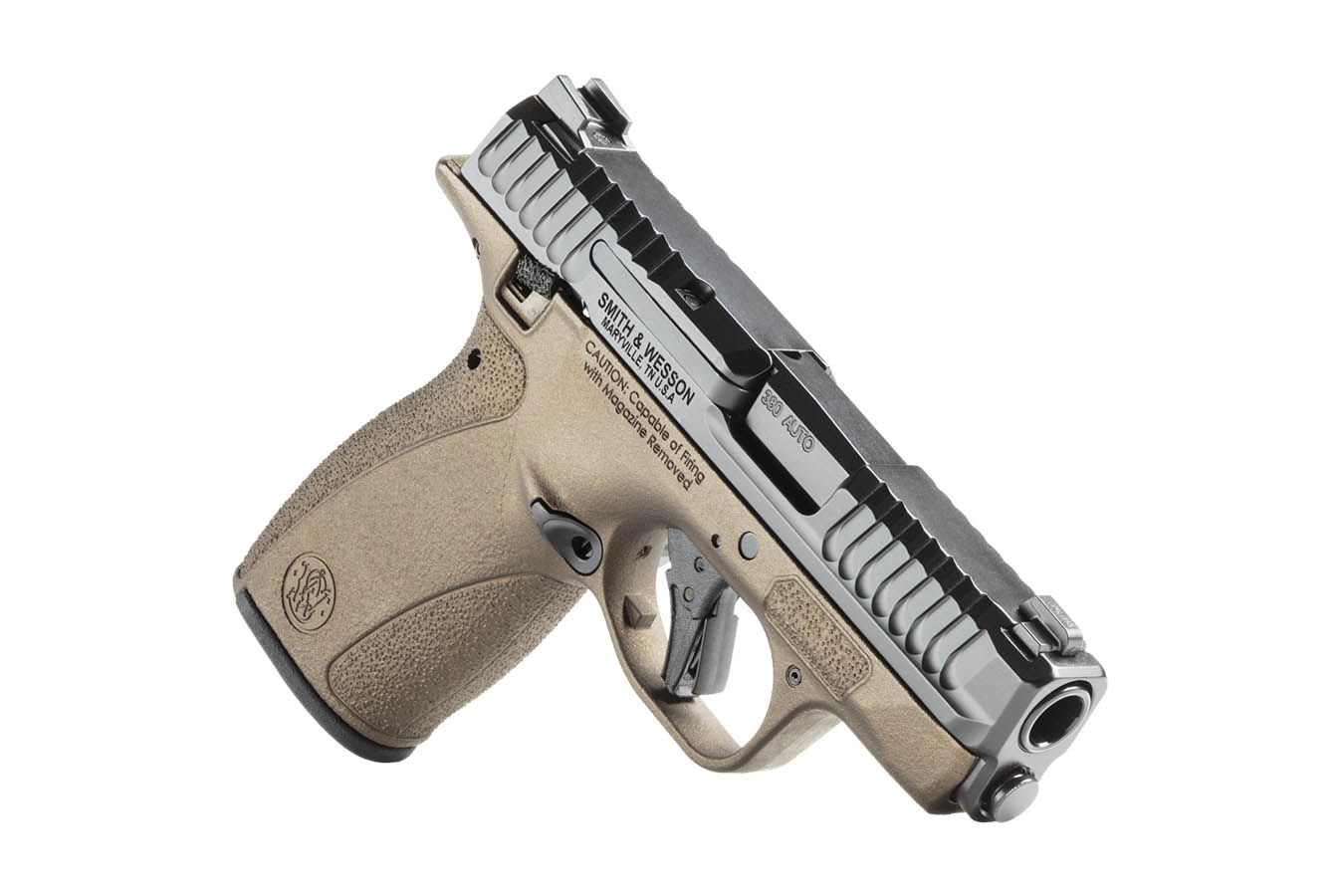 SMITH AND WESSON Bodyguard 2.0 380 ACP Pistol with Thumb Safety and Midnight Bronze Frame